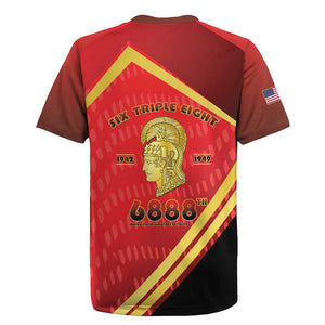 Six Triple Eight Legacy Rugby Jersey 6888th Battalion 1942-1949