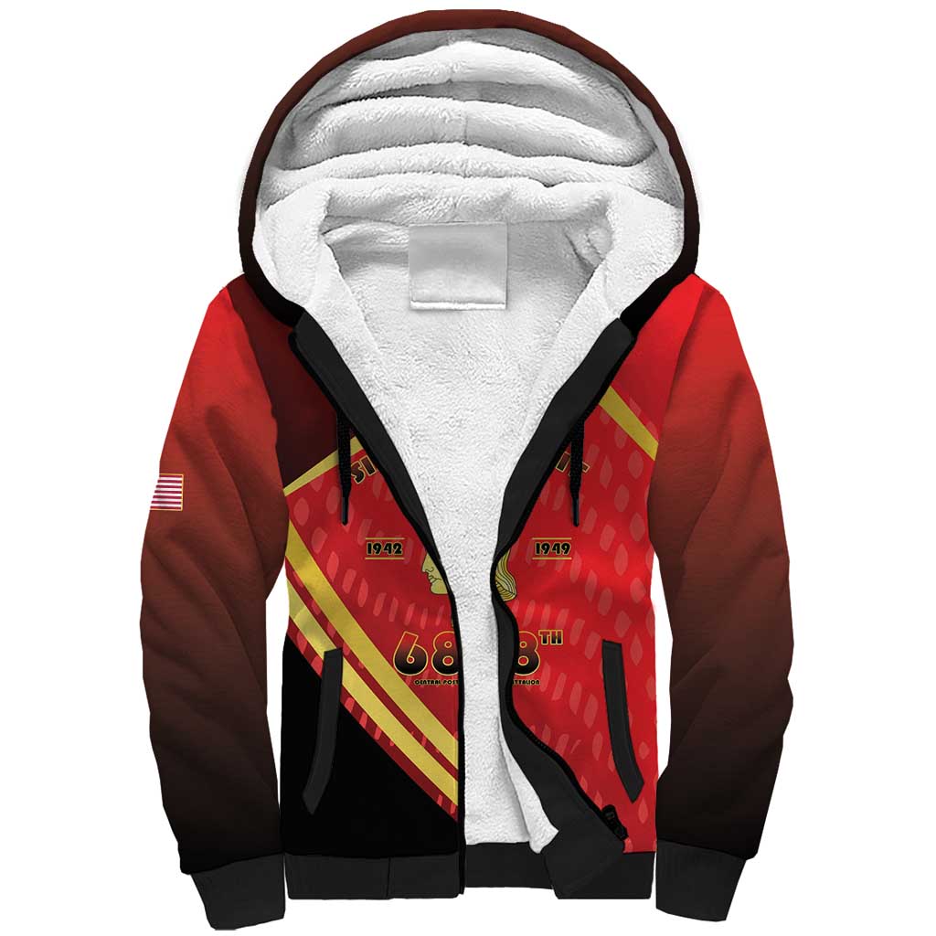 Six Triple Eight Legacy Sherpa Hoodie 6888th Battalion 1942-1949