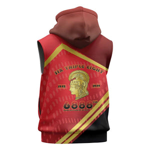 Six Triple Eight Legacy Sleeveless Hoodie 6888th Battalion 1942-1949
