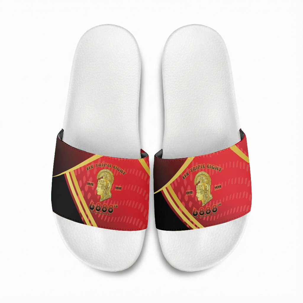 Six Triple Eight Legacy Slide Sandals 6888th Battalion 1942-1949