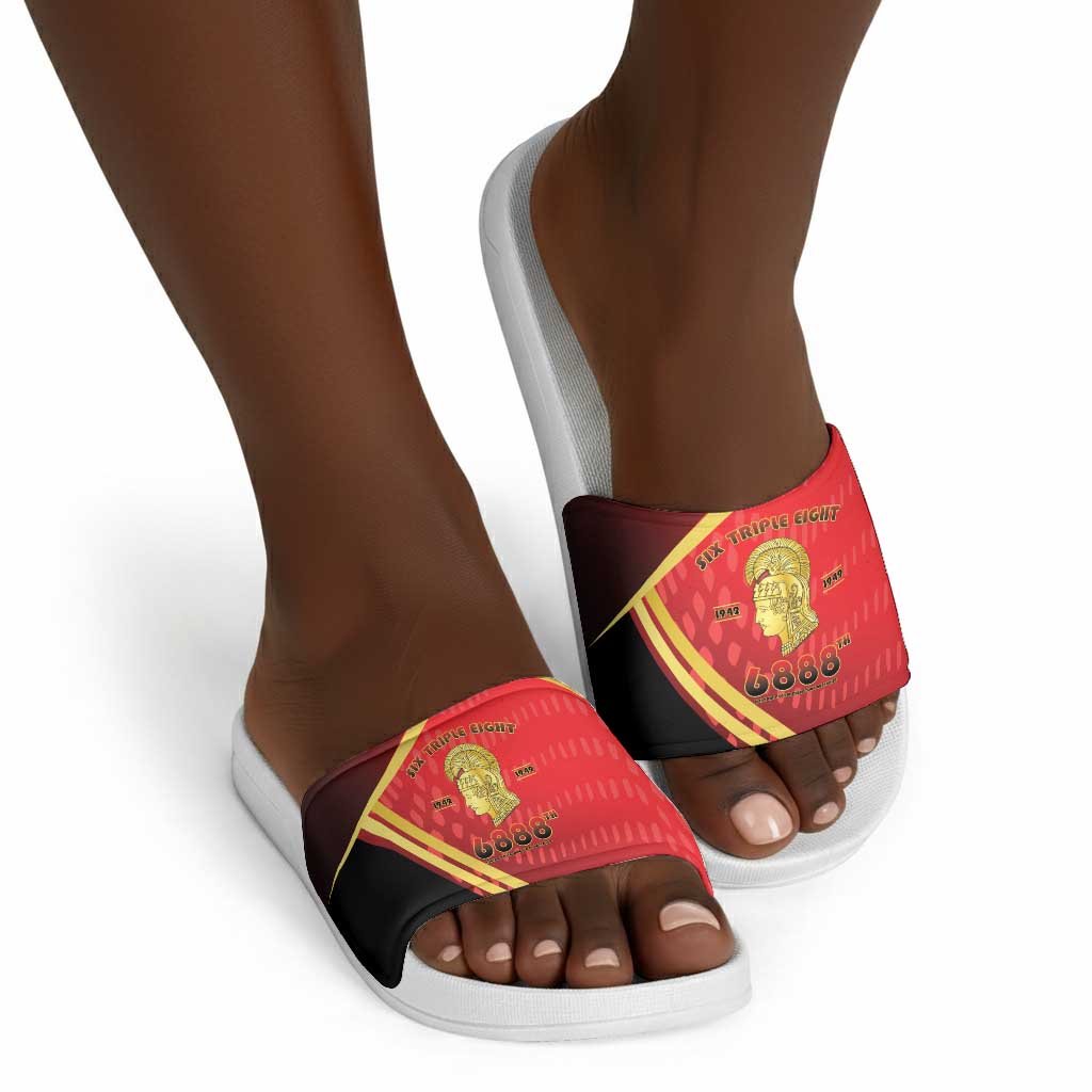Six Triple Eight Legacy Slide Sandals 6888th Battalion 1942-1949