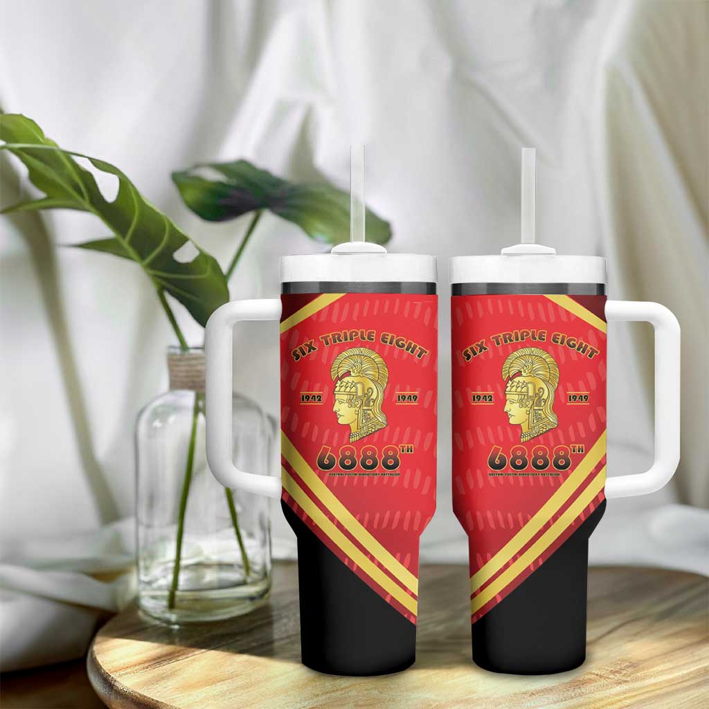 Six Triple Eight Legacy Tumbler With Handle 6888th Battalion 1942-1949