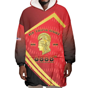 Six Triple Eight Legacy Wearable Blanket Hoodie 6888th Battalion 1942-1949