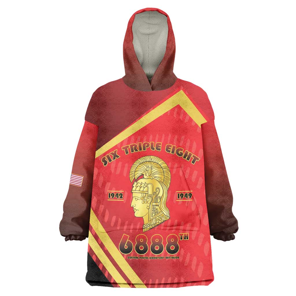 Six Triple Eight Legacy Wearable Blanket Hoodie 6888th Battalion 1942-1949