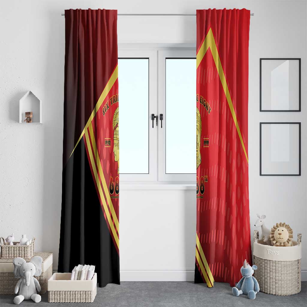 Six Triple Eight Legacy Window Curtain 6888th Battalion 1942-1949