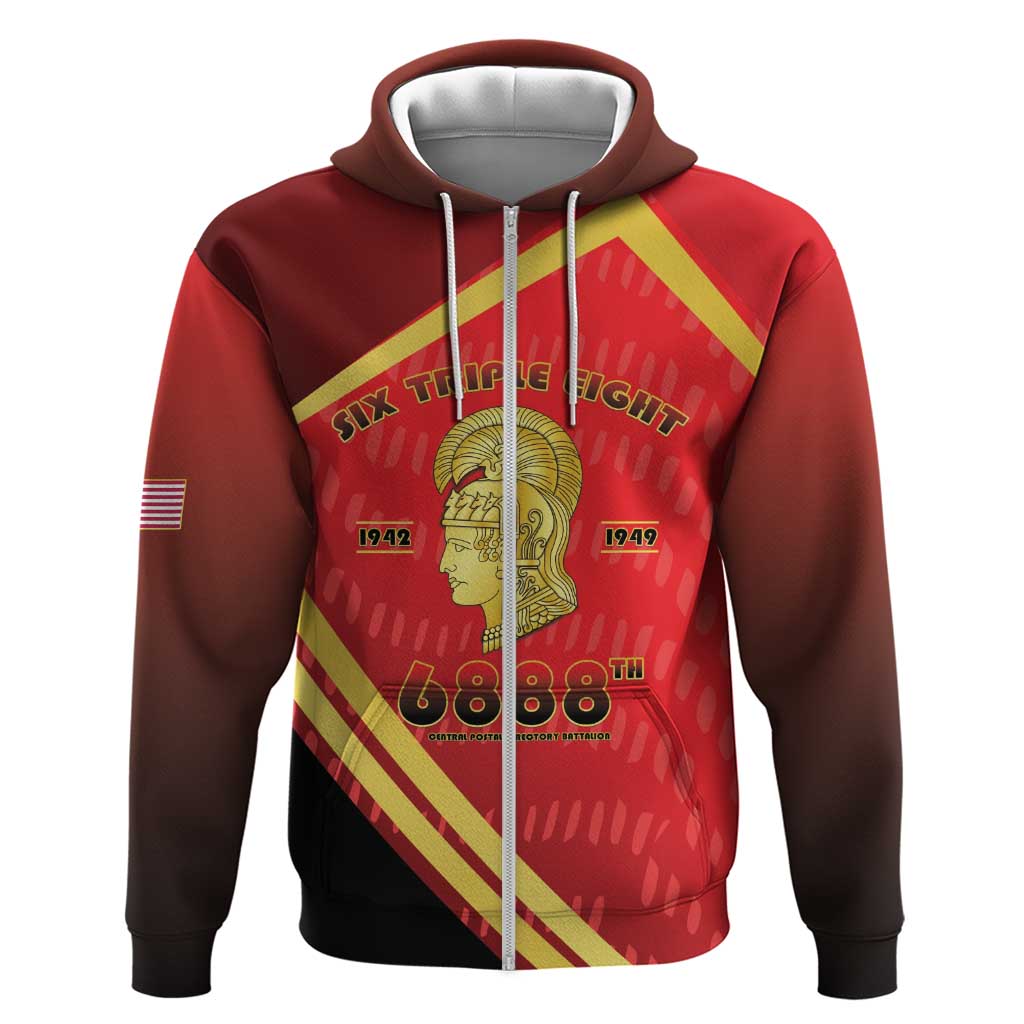 Six Triple Eight Legacy Zip Hoodie 6888th Battalion 1942-1949