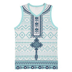 Eritrea Basketball Jersey African Pattern - Habesha Style LT15