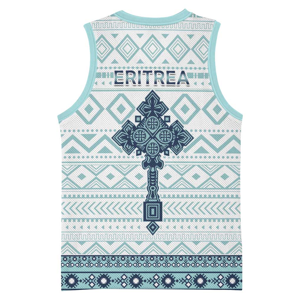 Eritrea Basketball Jersey African Pattern - Habesha Style LT15