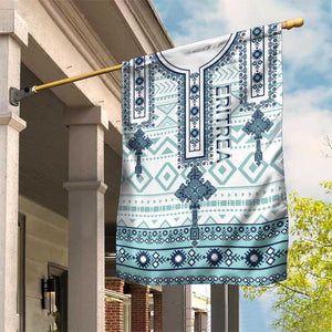 Eritrea Garden Flag African Pattern - Habesha Style