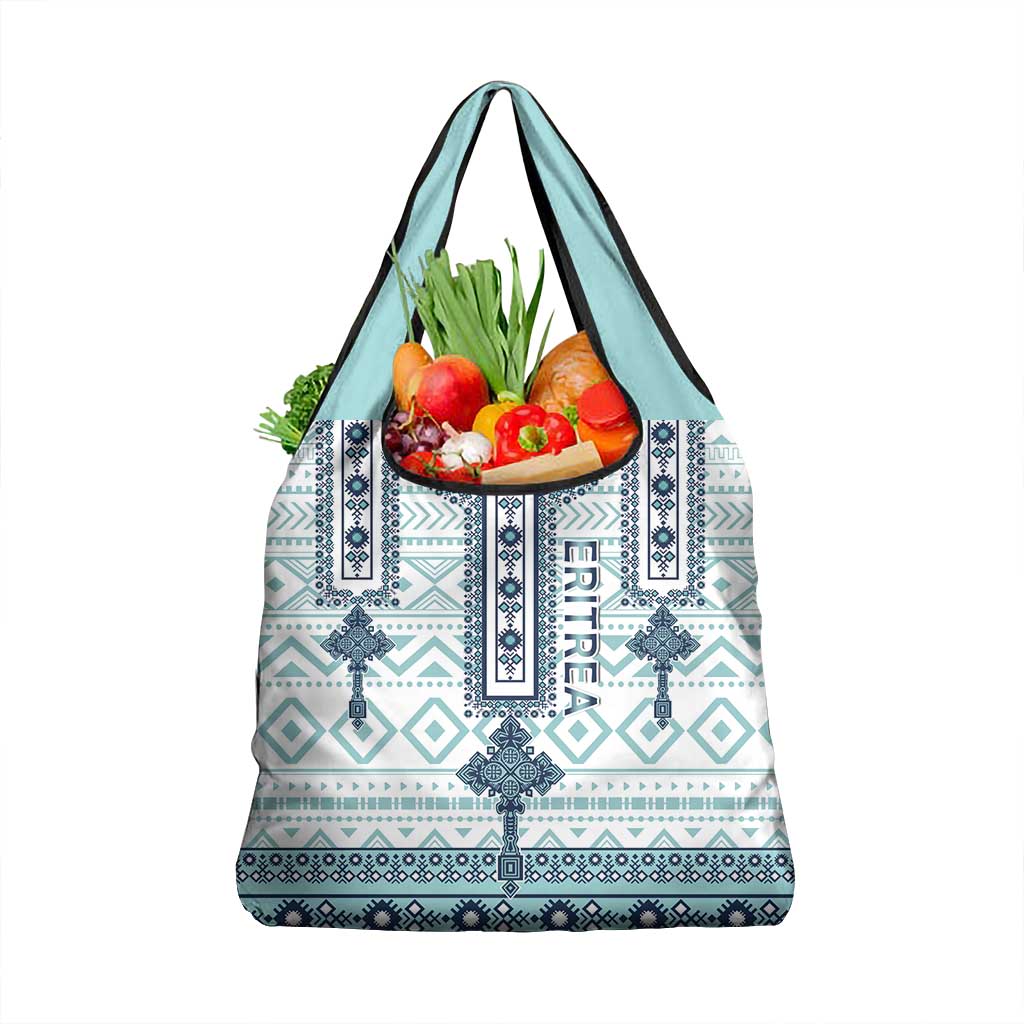 Eritrea Grocery Bag African Pattern - Habesha Style