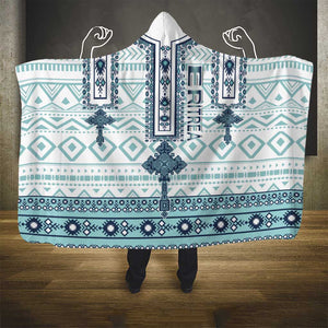 Eritrea Hooded Blanket African Pattern - Habesha Style