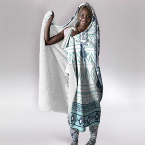 Eritrea Hooded Blanket African Pattern - Habesha Style