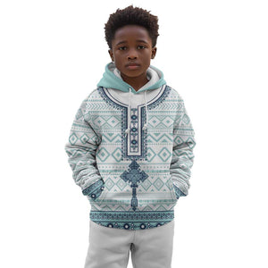 Eritrea Kid Hoodie African Pattern - Habesha Style