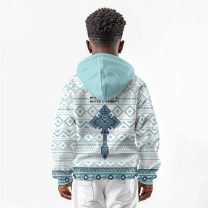 Eritrea Kid Hoodie African Pattern - Habesha Style