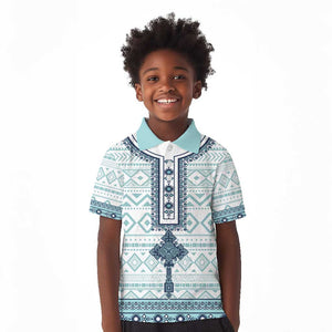 Eritrea Kid Polo Shirt African Pattern - Habesha Style