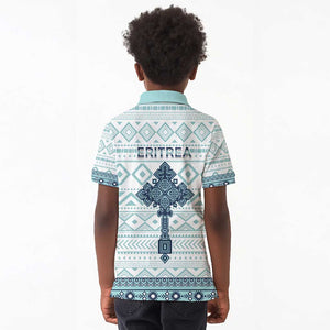 Eritrea Kid Polo Shirt African Pattern - Habesha Style