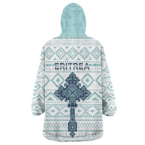 Eritrea KId Wearable Blanket Hoodie African Pattern - Habesha Style