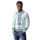 Eritrea Long Sleeve Polo Shirt African Pattern - Habesha Style