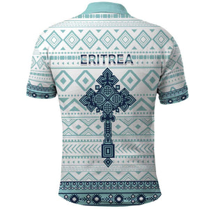 Eritrea Polo Shirt African Pattern - Habesha Style