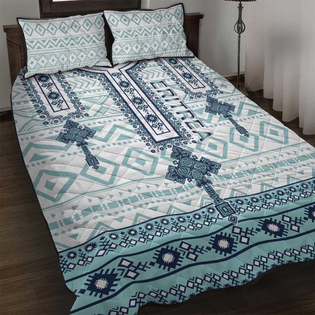 Eritrea Quilt Bed Set African Pattern - Habesha Style