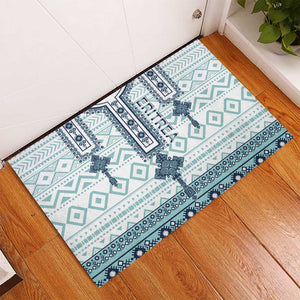 Eritrea Rubber Doormat African Pattern - Habesha Style