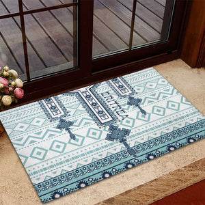 Eritrea Rubber Doormat African Pattern - Habesha Style