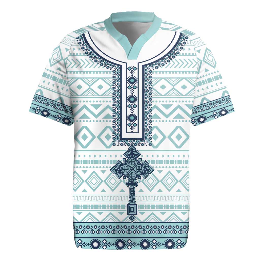 Eritrea Rugby Jersey African Pattern - Habesha Style