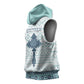 Eritrea Sleeveless Hoodie African Pattern - Habesha Style - African Pride