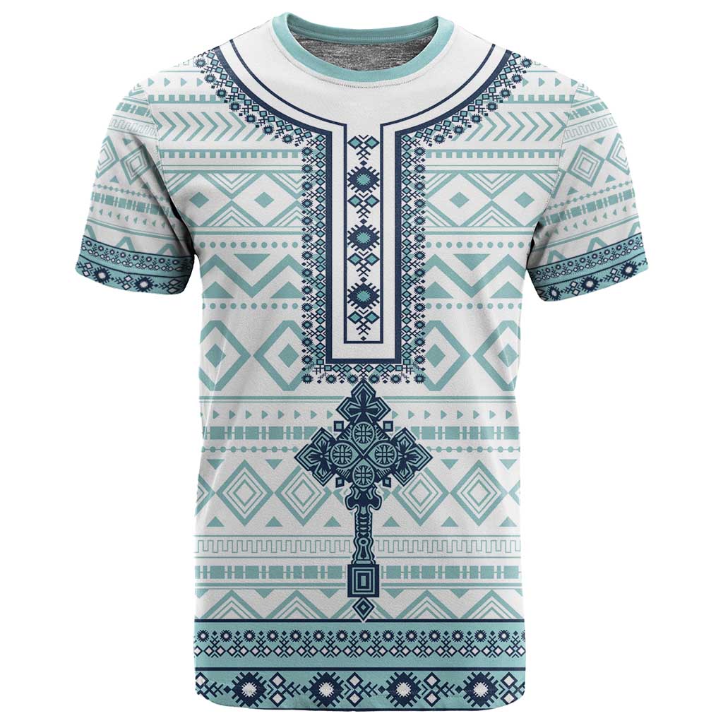 Eritrea T shirt African Pattern - Habesha Style