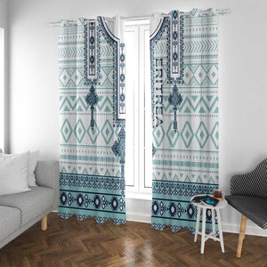 Eritrea Window Curtain African Pattern - Habesha Style