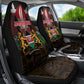 Kenya Jamhuri Day Car Seat Cover Coat Of Arms With Kente Pattern - African Pride