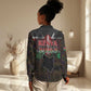 Kenya Jamhuri Day Women Casual Shirt Coat Of Arms With Kente Pattern - African Pride