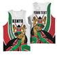 Personalized Kenya Independence Day Basketball Jersey Lion With Coat Of Arms LT15