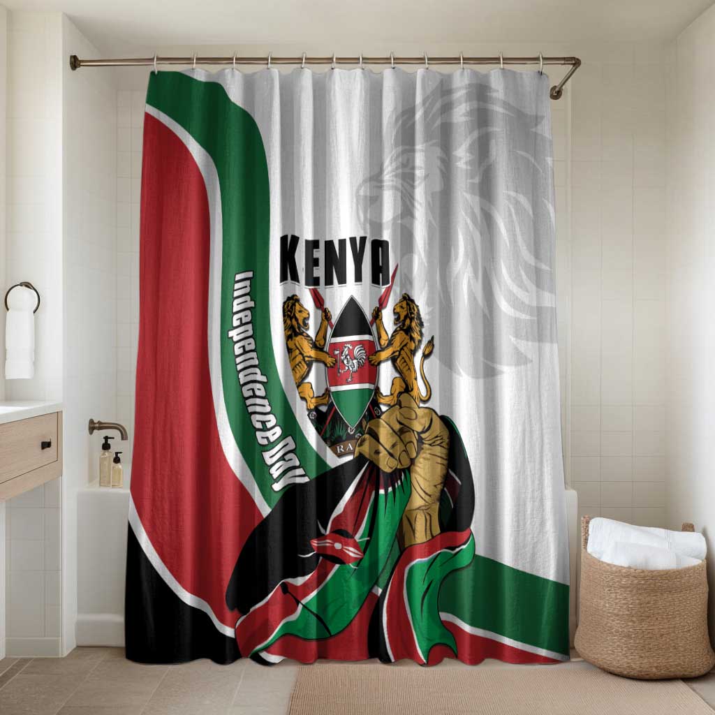 Kenya Jamhuri Day Bathroom Set Lion With Coat Of Arms