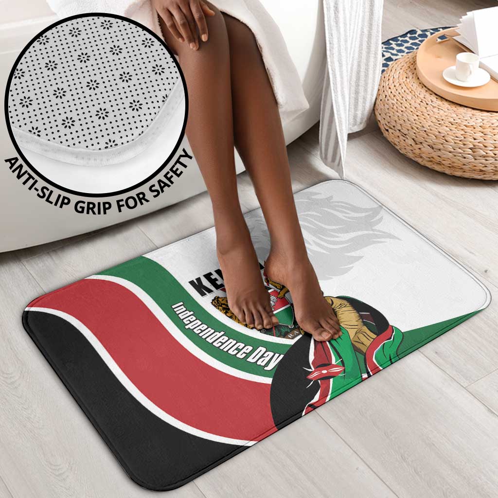 Kenya Jamhuri Day Bathroom Set Lion With Coat Of Arms
