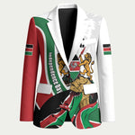 Personalized Kenya Jamhuri Day Blazer Lion With Coat Of Arms
