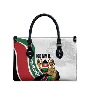 Kenya Jamhuri Day Leather Bag Lion With Coat Of Arms