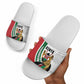 Kenya Jamhuri Day Slide Sandals Lion With Coat Of Arms