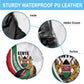 Kenya Independence Day Spare Tire Cover Lion With Coat Of Arms - African Pride