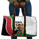 Kenya Jamhuri Day Travel Bag Lion With Coat Of Arms