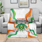 Jamhuriyar Nijar Republic Day Blanket Coat Of Arms With Flag - African Pride