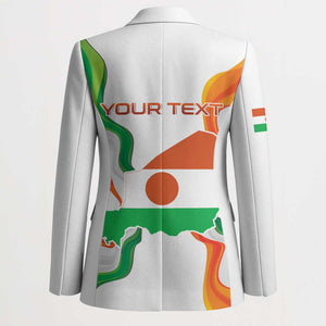 Personalized Niger Republic Day Blazer Coat Of Arms With Flag