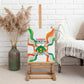 Jamhuriyar Nijar Republic Day Canvas Wall Art Coat Of Arms With Flag - African Pride
