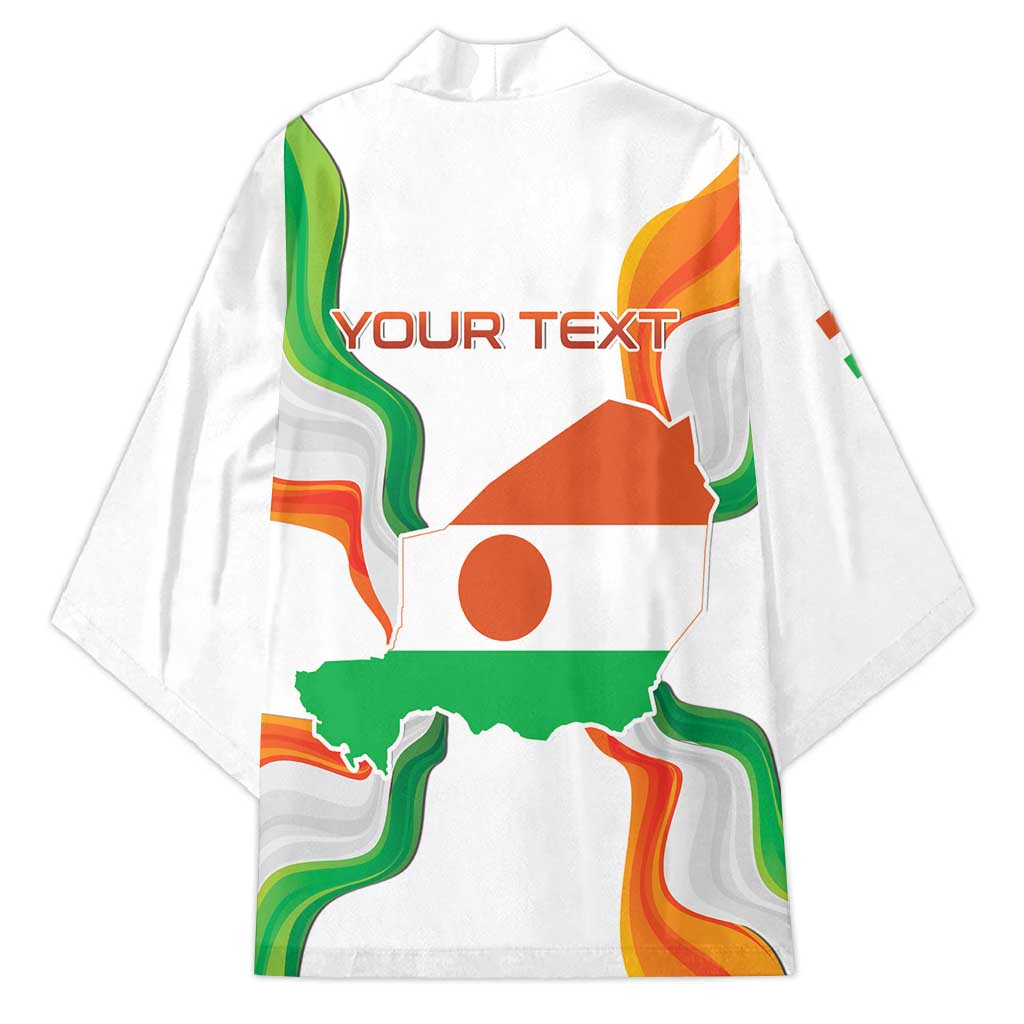 Personalized Niger Republic Day Kimono Coat Of Arms With Flag