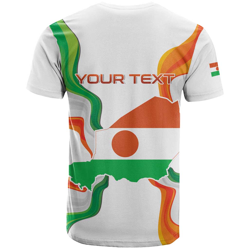 Personalized Jamhuriyar Nijar Republic Day T shirt Coat Of Arms With Flag - African Pride