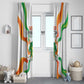 Jamhuriyar Nijar Republic Day Window Curtain Coat Of Arms With Flag - African Pride