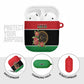 Libya Independence Day AirPods Case Pomegranate Blossom With Libyan Seal