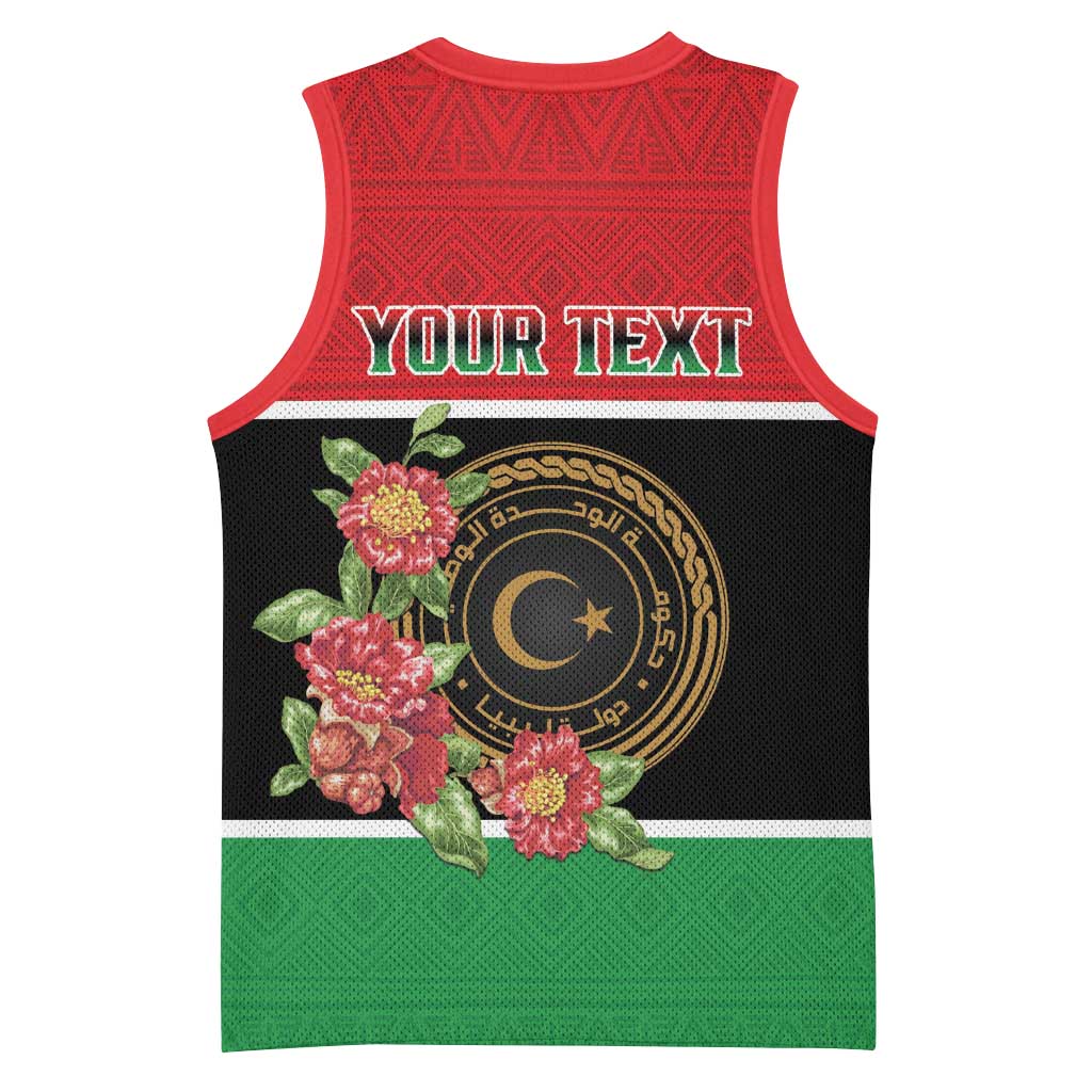 Personalized Happy Libya Basketball Jersey Independence Day LT15