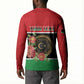 Personalized Libya Independence Day Button Sweatshirt Pomegranate Blossom With Libyan Seal