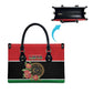 Libya Independence Day Leather Bag Pomegranate Blossom With Libyan Seal